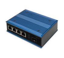 DIGITUS Switch Ind. 4-Port  10/100                    blau ( DN 651130 DN 651130 DN 651130 ) komutators