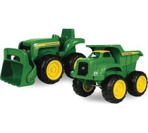 Tomy John Deere wywrotka + traktor TOMY 442830 (0036881358749) ( JOINEDIT26022180 ) Rotaļu auto un modeļi