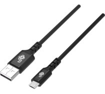 Kabel USB TB Print USB-A - microUSB 1 m Czarny (1_742375) 1_742375 (5902002131636) ( JOINEDIT25500924 ) USB kabelis