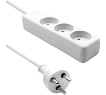 Listwa zasilajaca ProXtend Danish IT Power Strip 3-way 3 gniazda 1 m biala (KIT3-KIT01W) ( KIT3 KIT01W KIT3 KIT01W ) elektrības pagarinātājs