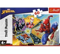 Trefl Puzzle 60el W sieci Spiderman 17372 Trefl 17372 TREFL (5900511173727) ( JOINEDIT30988571 ) puzle  puzzle