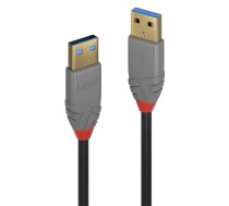 CABLE USB3.2 TYPE A 0.5M/ANTHRA 36750 LINDY ( 36750 36750 36750 ) USB kabelis