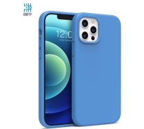 Riff Plans amp; Miksts silikona aizmugures maks ar mikstu iekspusi prieks Apple iPhone 12 Pro Max Blue 4752219006071 RF-SC-IPH-12PRM-BL (4752219006071) ( JOINEDIT56809176 ) maciņš  apvalks mobilajam telefonam