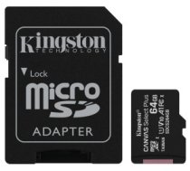 KINGSTON 64GB MICDXC CANVAS SELECT PLUS CARD+ADP SDCS2/64GB 0740617298697 (0740617298697) ( JOINEDIT67877653 )