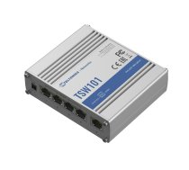 Teltonika TSW101  PoE+ Switch  5x RJ45 1000Mb/s  4x PoE+  60W TELTONIKA TSW101 (4779051840113) ( JOINEDIT41642948 )