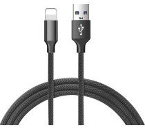 Kabel USB Vayox USB-A - Lightning 1.5 m Szary (BX8758) BX8758 (5902689076015) ( JOINEDIT42772548 ) USB kabelis