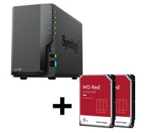 Synology DiskStation DS224+ 2 Einschube NAS-Server Leergehause + 16 TB WD Red Plus SATA 3.5"" HDD (2x8TB) DS224+  WD80EFZZ (4260730618005) ( JOINEDIT58606493 )