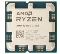 Processors AMD Ryzen 7 7700X 4 5 GHz / 40MB / 105W / AM5 / Tray 100-000000591TRAY (8592978412807) ( JOINEDIT61966340 )