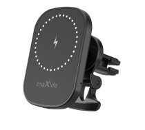 Maxlife MXCH-16 Magnētiskais Automašīnas Turētājs + Bezvadu Uzlāde 15W MXCH-16 (5907457744059) ( JOINEDIT61906819 )