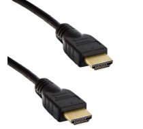 Riff HDMI Vads V1.4 Ar Internetu ar Filtru type A - 19/19 male/male Gold Platted 3m Melns (Bulk) 4752219006705 ( RF HDMI GOLD 3.0M RF HDMI GOLD 3.0M ) kabelis video  audio