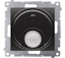Kontakt-Simon Simon 54 Lacznik z czujnikiem ruchu z przekaznikiem z zab. (modul) 8(2)A 230V czarny mat do instalacji 3-przew. DCR11P.01/49 DCR11P.01/49 (5902787871666) ( JOINEDIT29303519 )