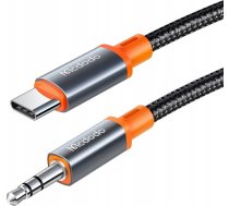 Mcdodo USB-C - mini Jack 3.5 mm cable 1 m Black (CA-0820) ( 6921002608206 6921002608206 CA 0820 ) USB kabelis
