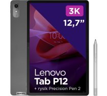 Lenovo Tab P12 128 GB 32.3 cm (12.7") Mediatek 8 GB Wi-Fi 6 (802.11ax) Android 13 Grey ( ZACH0134PL ZACH0134PL ZACH0134PL ) Planšetdators