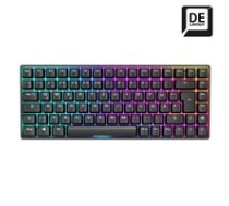 Sharkoon SKILLER SGK50 S3 Gaming Tastatur - 75% Layout gelbe Hot-Swap Gateron-Switches RGB-Beleuchtung QWERTZ-Layout schwarz ( 4044951039159 )