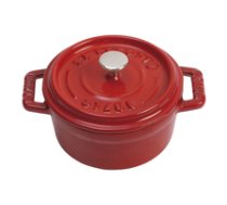 Staub Mini Round Cast Iron Pot - 250 ml  Red ( 40509 799 0 40509 799 0 40509 799 0 ) Pannas un katli