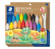 STAEDTLER Wachsmalkreide Noris junior 18er-Set retail ( 224 C18 224 C18 224 C18 )