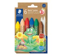 STAEDTLER Wachsmalkreide Noris junior 6 Stk. retail ( 224 C6 224 C6 224 C6 )