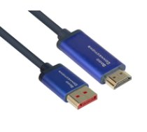 Good Connections Kabel DP1.4-St.-HDMI2.0-St. blau 2m ( 4860 SF020B 4860 SF020B 4860 SF020B ) kabelis  vads