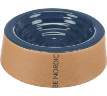 Trixie BE NORDIC  miska  dla psa  ciemnoniebieski/bezowy  ceramiczna  0 8l/ 25 cm TX-24302 (4011905243023) ( JOINEDIT32563157 ) aksesuārs suņiem