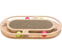 Trixie Drapak kartonowy z zabawkami drewno/karton z kocimietka TX-48020 (4011905480206) ( JOINEDIT24657437 ) piederumi kaķiem
