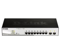 D-link- 8-port 10/100/1000 Gigabit PoE Smart Switch ( DGS 1210 08P/E ) komutators