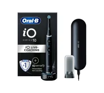 Oral-B Electric Toothbrush iO10 Series Rechargeable For adults Number of brush heads included 1 Cosmic Black Number of teeth brushing mo ( 4210201434672 10 Cosmic Black 4210201435587 602393 iO Series 10 Black iO Series 10 Cosmic Black iO10 IO10 COSMIC BLACK iO10 Cosmic Black iOM10.1B4.2AD ) mutes higiēnai
