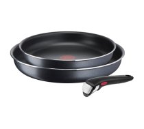 TEFAL Frypan set L1589132 Ingenio XL Force Frying  Diameter 24/28 cm  Removable handle  Black ( L1589132 L1589132 L1589132 ) Pannas un katli