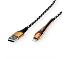 Roline Gold - Lightning-Kabel - Lightning (M) bis USB (M) - 1 m - fur Apple iPad/iPhone/iPod (Lightning) (11.02.8923) 7630049617193 ( 11.02.8923 )
