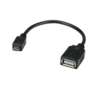 VALUE USB 2.0 Kabel USB 2.0 Typ Micro B - Typ A BU OTG 0 15 m (11.99.8311) 7611990121847 ( 11.99.8311 )