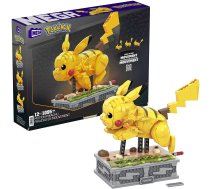 Mega Construx Pokemon Motion Pikachu  Construction Toy (Collector Figure  Movable Building Set) ( HGC23 HGC23 ) bērnu rotaļlieta