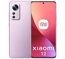 Xiaomi 12 - 6.28 - 256GB Cell Phone (Purple  Android 12  8GB DDR 5) ( MZB0ACJEU MZB0ACJEU ) Mobilais Telefons