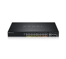 ZYXEL XGS2220-30HP  L3 ACCESS SWITCH  400W POE  16XPOE+/10XPOE++  24X1G RJ45 2X10MG RJ45  4X10G SFP+ UPLINK  INCL. 1 YR NEBULAFLEX PRO ( XGS2220 30HP EU0101F XGS2220 30HP EU0101F XGS2220 30HP EU0101F ) komutators