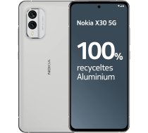 Nokia X30 5G 256GB Cell Phone (Ice White  Android 12  8GB) ( VMA751W9FI1SK0 VMA751W9FI1SK0 VMA751W9FI1SK0 ) Mobilais Telefons