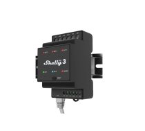 Shelly Pro 3  relay (black  three channels) ( Shelly_Pro3 Shelly_Pro3 ) drošības sistēma