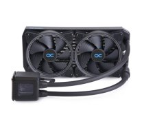 Alphacool Eisbaer Aurora 280 Processor All-in-one liquid cooler 14 cm Black 1 pc(s) ( 11729 WASE-451 ) procesora dzesētājs ventilators