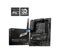 MB MSI Intel 1700 PRO B760-P WiFi DDR4 ( 7D98 001R ) pamatplate mātesplate