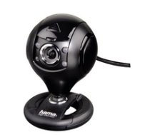 Hama 00053950 webcam 1.3 MP 1280 x 1024 pixels USB 2.0 Black ( 53950 53950 53950 ) web kamera