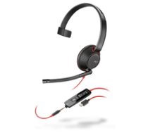 Poly Blackwire 5210 C5210 USB C re 5210 Headset Head-band 5704174260455 ( 207587 03 ) austiņas