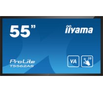 iiyama ProLite T5562AS-B1 55" Class (54.6" viewable) LED-backlit LCD display - 4K - for digital signage / interactive communication ( T5562AS B1 T5562AS B1 T5562AS B1 ) publiskie  komerciālie info ekrāni
