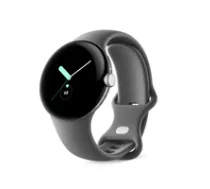 Google Pixel Watch WiFi polished silver/charcoal ( GA03305 DE ) Viedais pulkstenis smartwatch