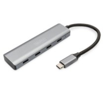 USB Hub Digitus USB 3.1 4-Port Aluminum ( DA 70246 DA 70246 DA 70246 ) USB centrmezgli