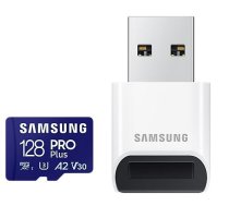 Samsung PRO Plus SDXC 128 GB U3 A2 V30 (MB-MD128SB/WW) ( MB MD128SB/WW MB MD128SB/WW ) atmiņas karte