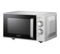 Caso Ceramic Microwave Oven with Grill MG 25 Ecostyle Free standing 25 L 900W Silver ( 4038437033298 MG25 ) Mikroviļņu krāsns