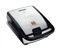 Tefal Snack Collection Sandwichtoaster/Waffeleisen  silber/schwarz SW852D12 (3045386363643) ( JOINEDIT70086520 )