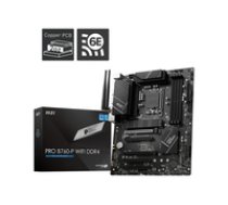 Plyta glowna MSI PRO B760-P WIFI DDR4 ( 4711377028363 7D98-001R MBMC-529 PRO B760-P WIFI DDR4 )