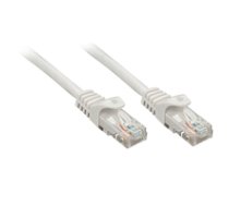 Lindy Patchkabel Cat5e U/UTP grau 0.50m ( 48400 48400 48400 ) tīkla kabelis