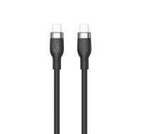 Hyper  1M Silicone 240W USB-C Charging Cable  USB-C to USB-C ( HJ4001BKGL HJ4001BKGL ) USB kabelis