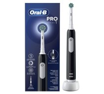 Oral-B Pro Series 1 Cross Action Rechargeable For adults Number of brush heads included 1 ( 8700216022101 D305.513.3 Black 602115 D 305.513.3 Black Pro Series 1 Black Cross Action Pro1 Black ) mutes higiēnai