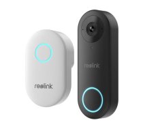 Reolink Video Doorbell WiFi Black  White 6975253980642 2267809 (6975253980642) ( JOINEDIT55075679 ) drošības sistēma