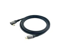 Equip USB 2.0 C to C 90 degrees  angled Cable  M/M  1.0m  100W with Emark chispet 4015867231074 128891 (4015867231074) ( JOINEDIT55319132 ) USB kabelis